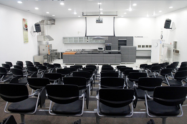 Auditório da Escola de Gastronomia em Flores da Cunha